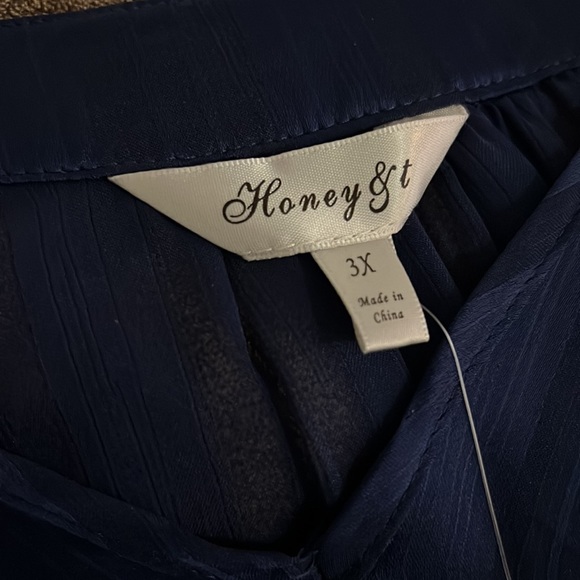 NWT honey&t blouse SIZE:3XL - Picture 10 of 12